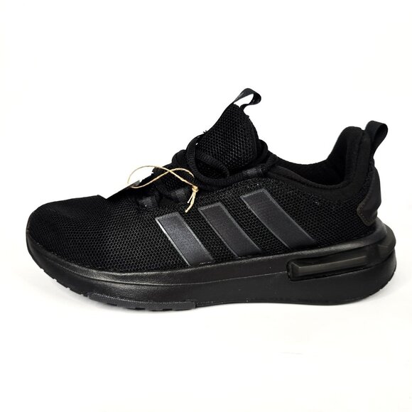 NWT Adidas Racer TR23 Triple Black Carbon Running Gym Shoes Women's Size 8.5 - Picture 8 of 10